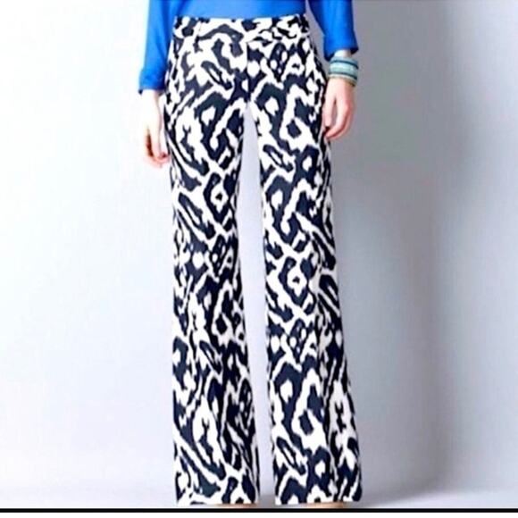 Ann Taylor LOFT Marisa Linen Wide Leg Pants Size 2P - Picture 3 of 8